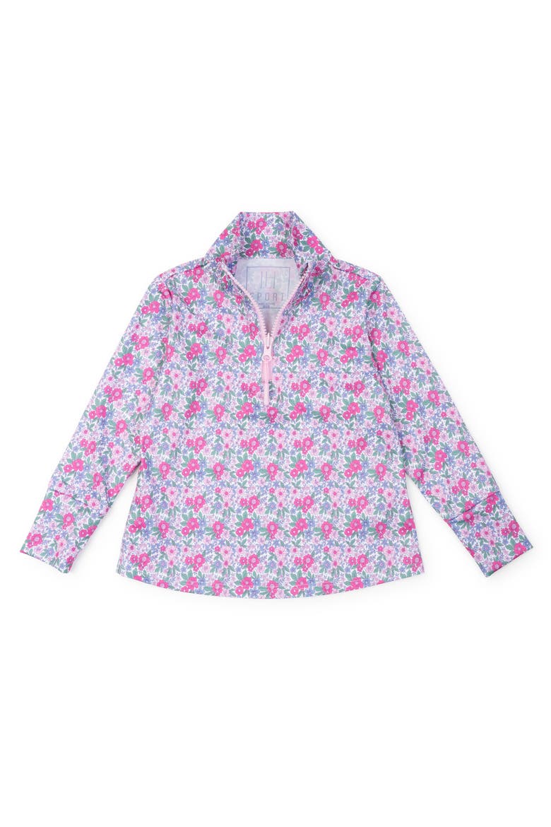 Blair Girls' Performance Pullover, Main, color, Heirloom Floral
