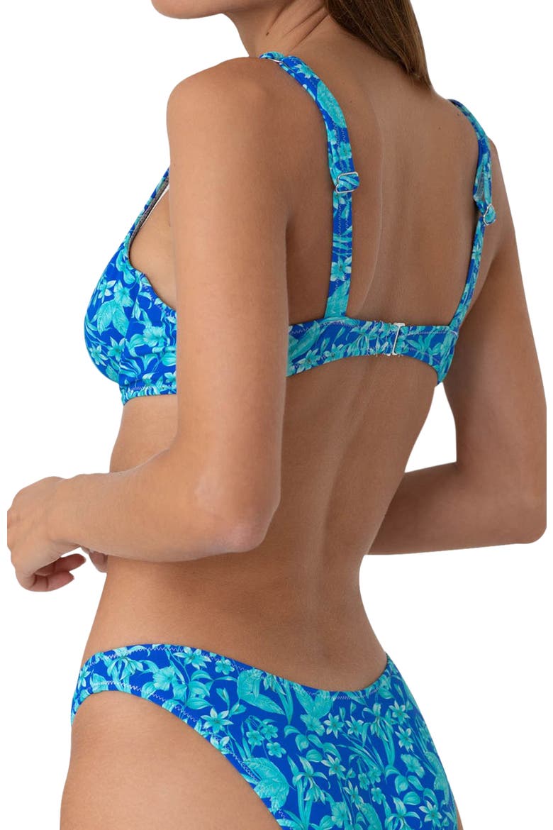 Capri Top, Alternate, color, Blue Floral