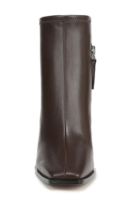 Franco Sarto Jayton Square Toe Bootie In Brown