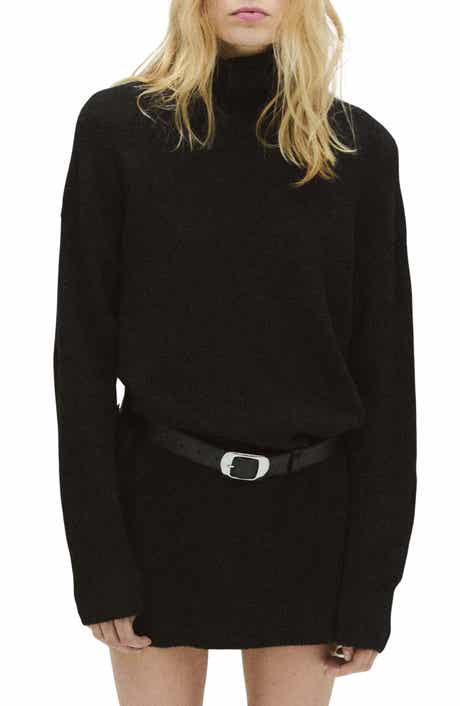Turtleneck Long Sleeve Dress