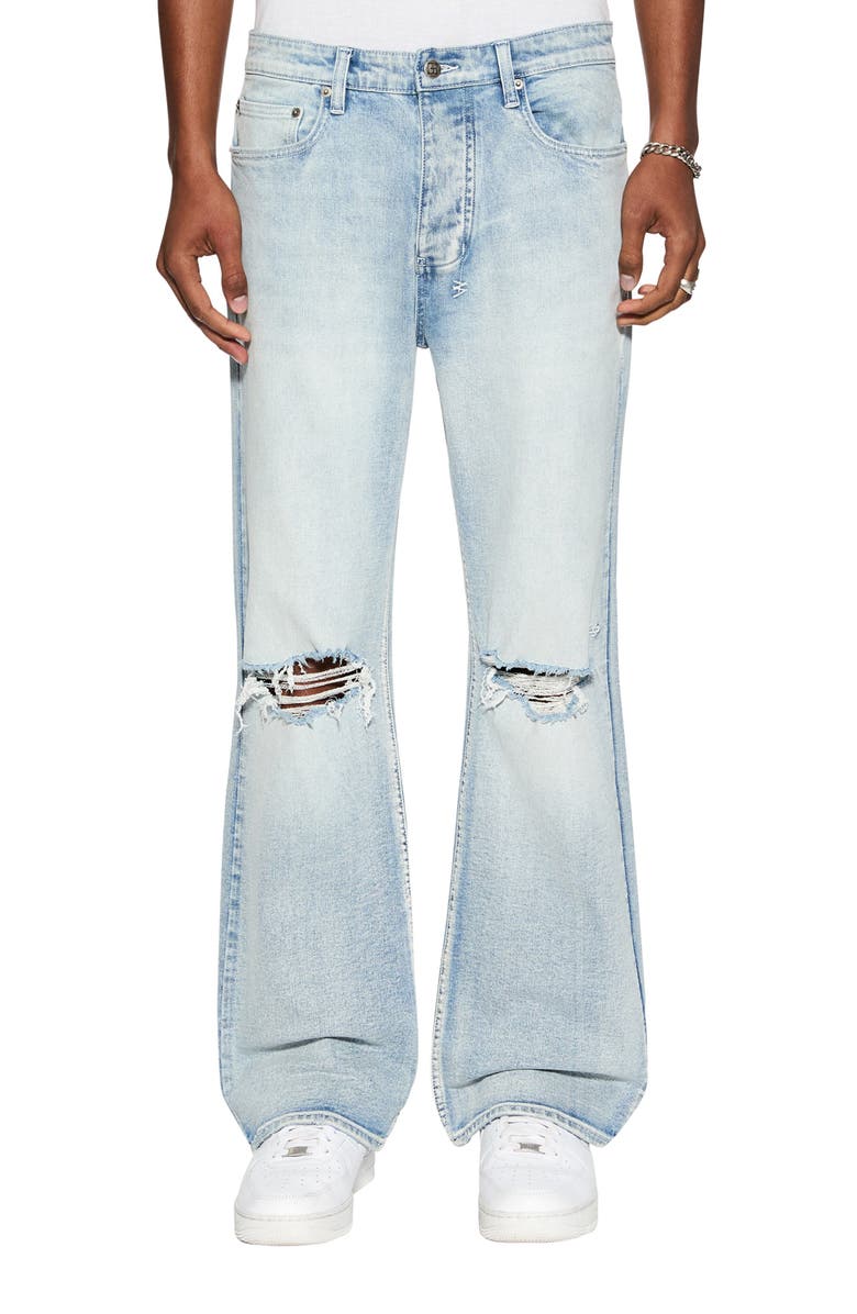 Ksubi Bronko Legacy Ripped Bootcut Jeans, Main, color,