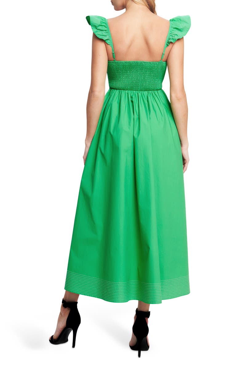 FLYING TOMATO Sweetheart Midi Dress, Alternate, color, 