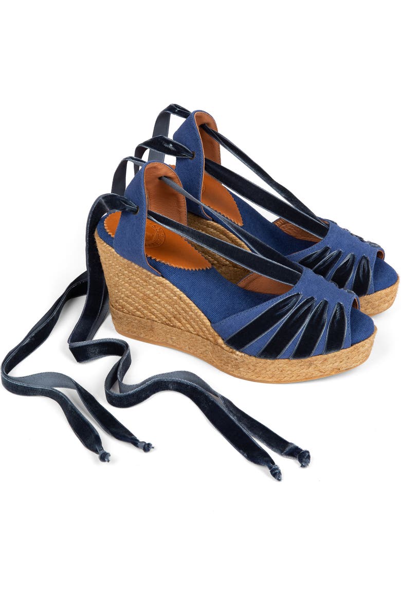 Penelope Chilvers High Catalina Dali Espadrille Platform Wedge, Main, color,
