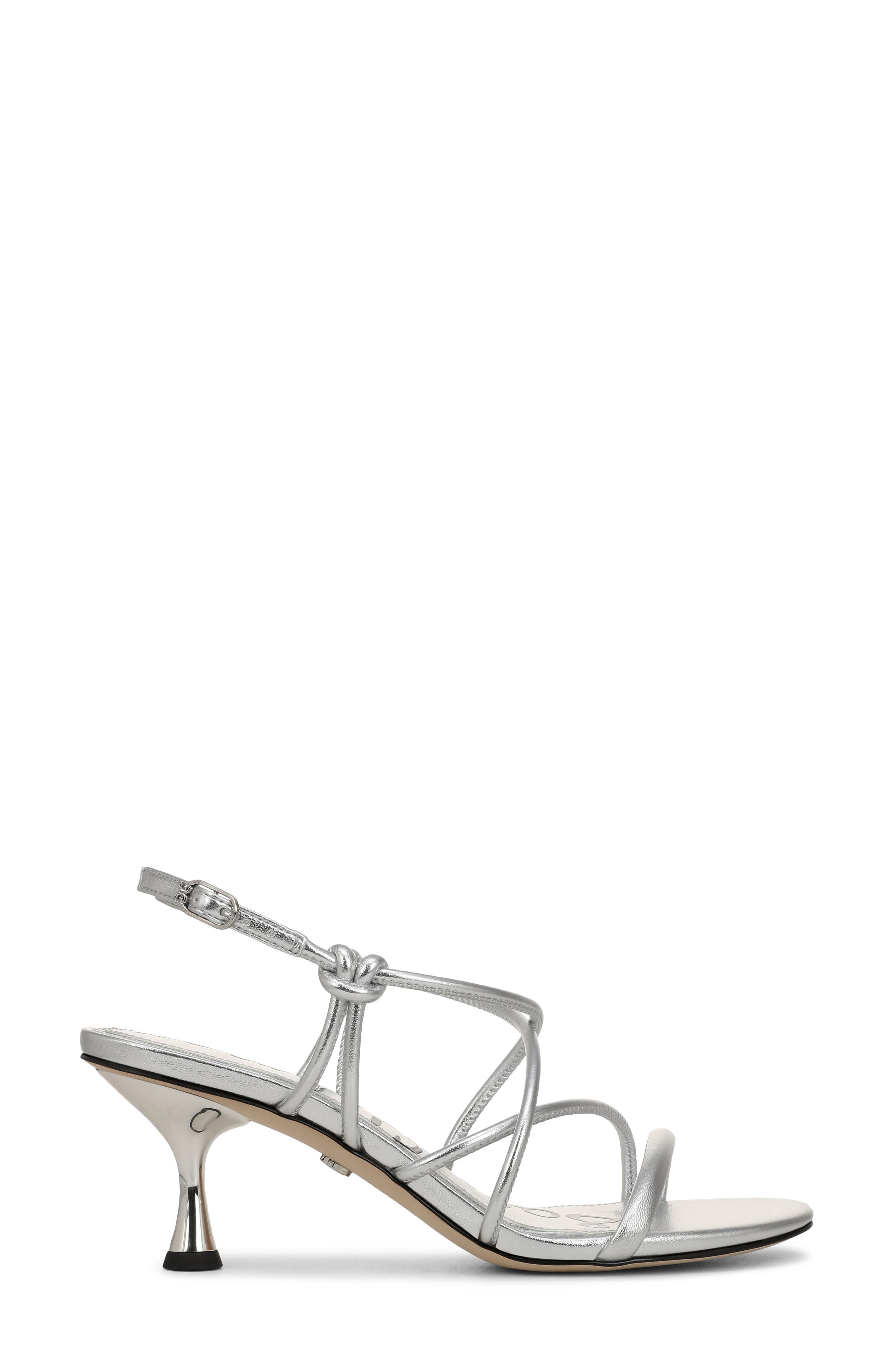 Sam Edelman Rianna Strappy Sandal, Alternate, color, Soft Silver