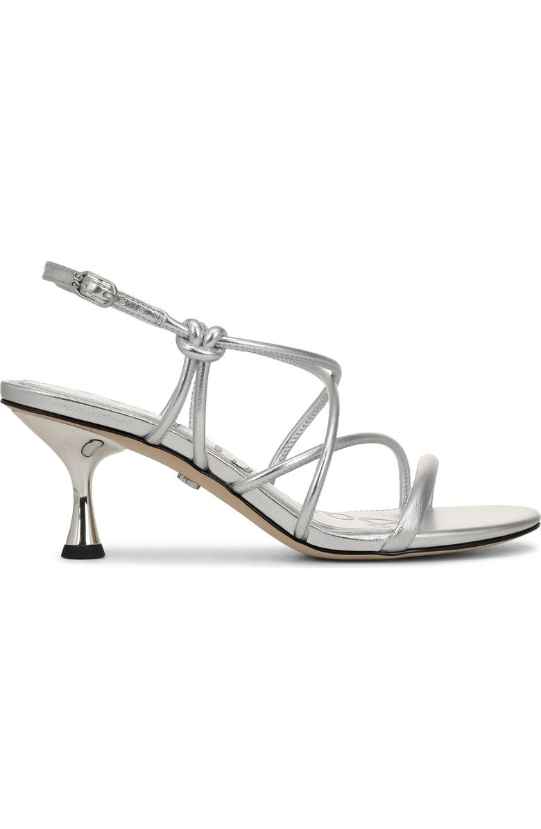 Sam Edelman Rianna Strappy Sandal, Alternate, color, Soft Silver