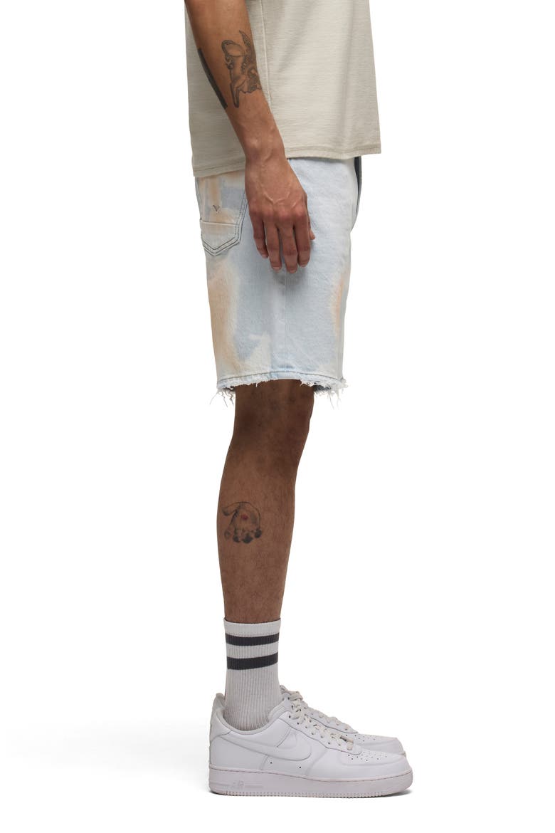 Clint Relaxed Denim Shorts, Alternate, color, BLEACHED CLOUD