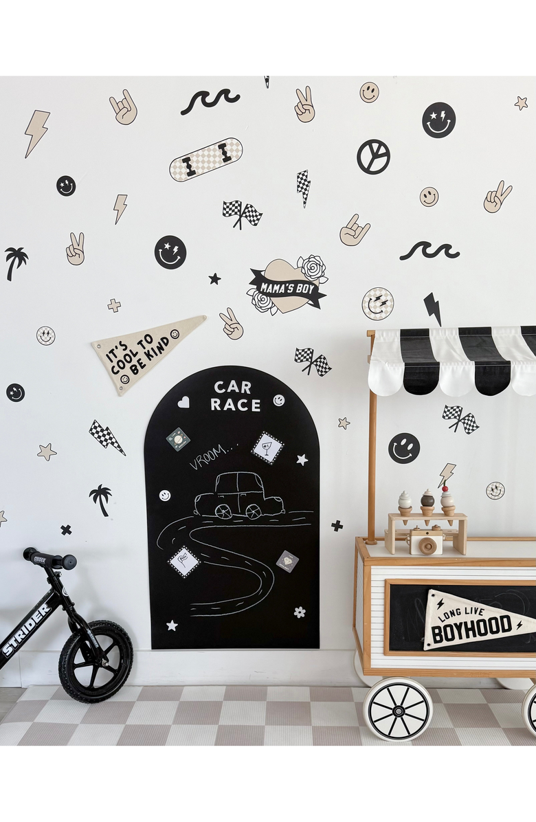 Cherrypick Peel and Stick Fabric Wall Stickers, Alternate, color, Boyhood