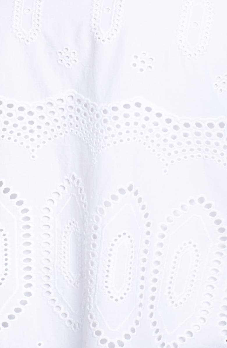 Vince Camuto Scallop Eyelet Blouse, Alternate, color,