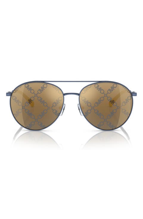 Arches 58mm Pilot Sunglasses