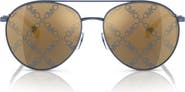 Michael Kors Arches 58mm Pilot Sunglasses