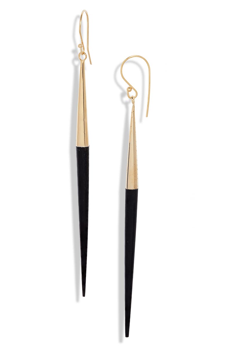 SOKO Bone Quill Drop Earrings, Main, color, 
