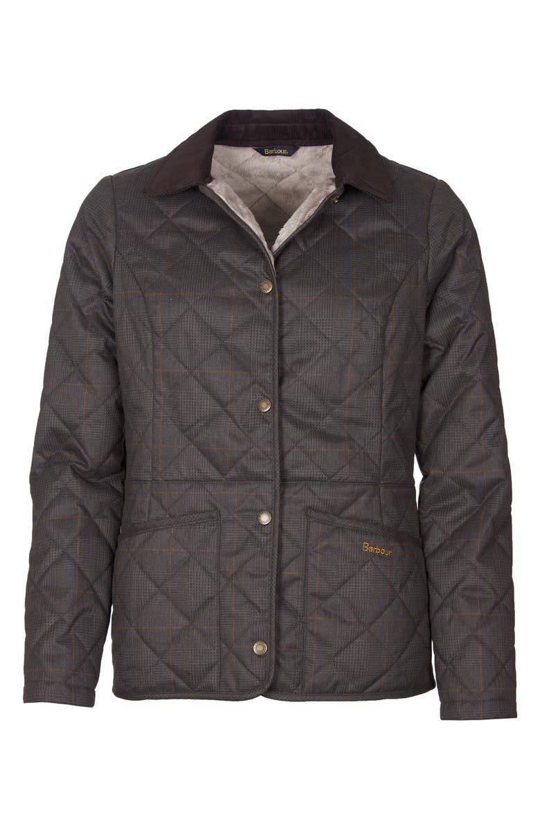 Barbour Huddleson Plaid Quilted Jacket, Alternate, color, 