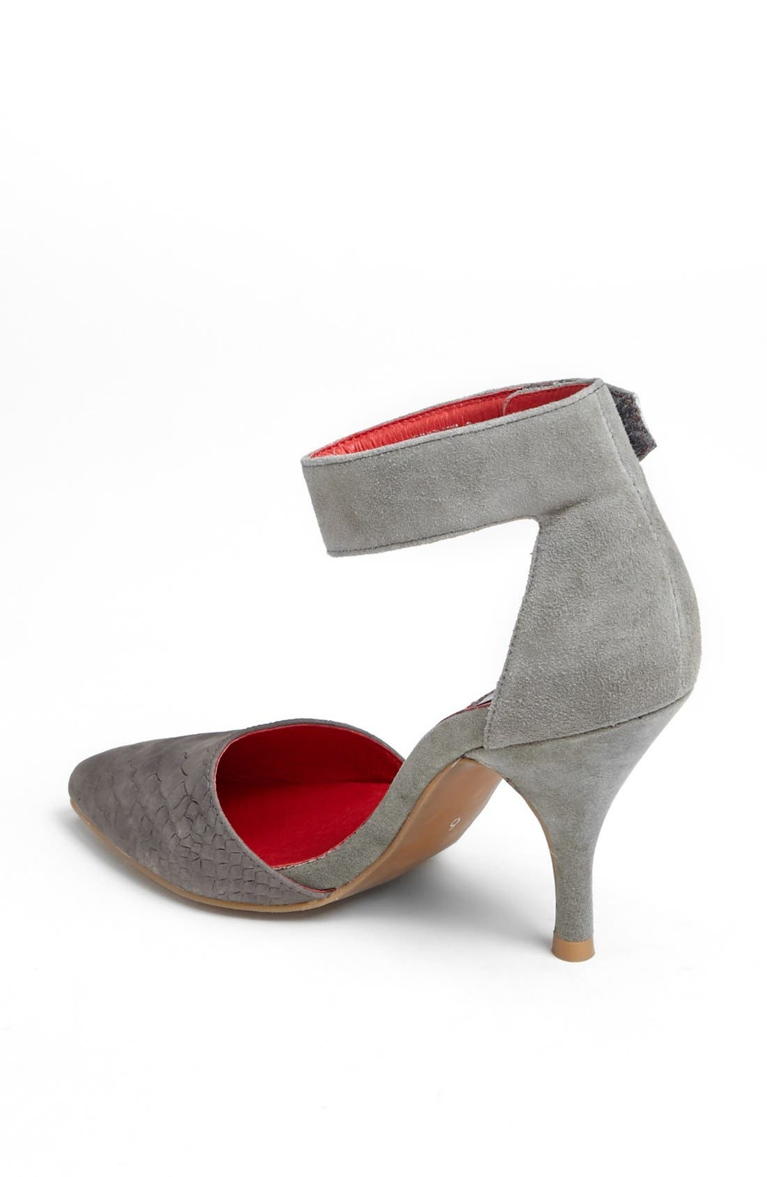 'Bridges' Pump, Alternate, color, GREY PYTHON/ SUEDE
