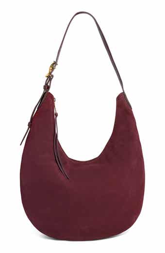 Large Unity Suede Hobo Bag