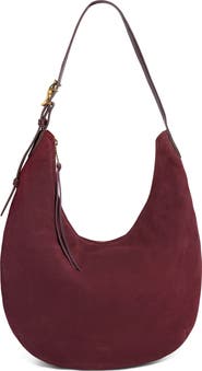 AIMEE Large Unity Suede Hobo Bag