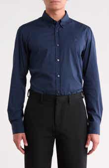 Roan Slim Fit Stretch Button-Up Shirt
