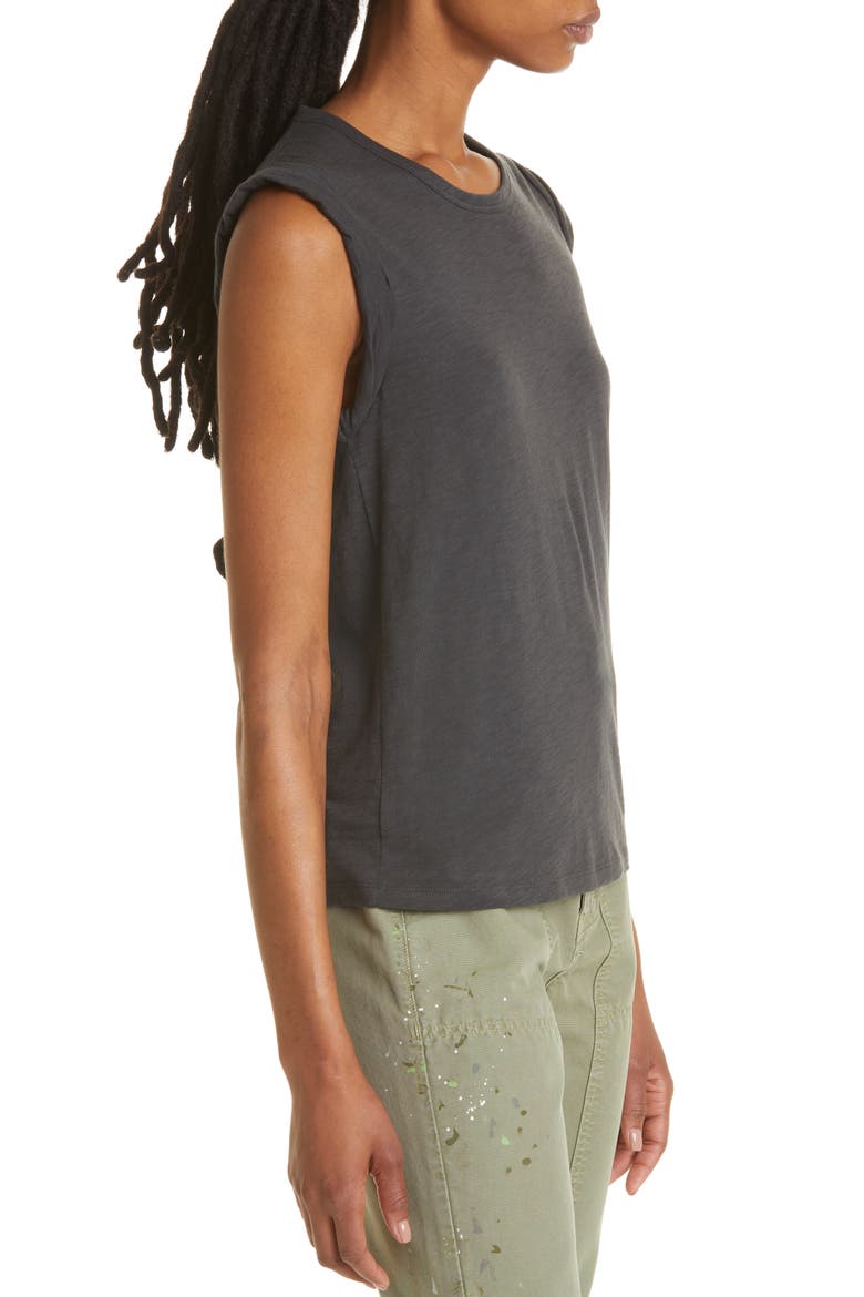 Dree Muscle Tee, Alternate, color, CHARCOAL