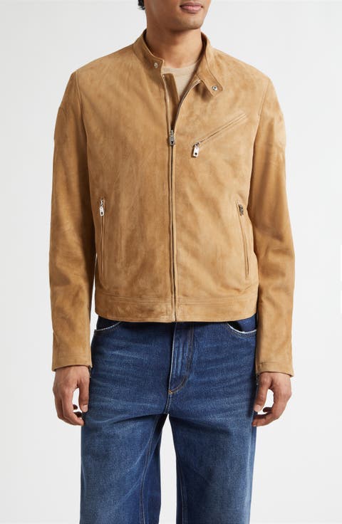 Suede Zip Jacket