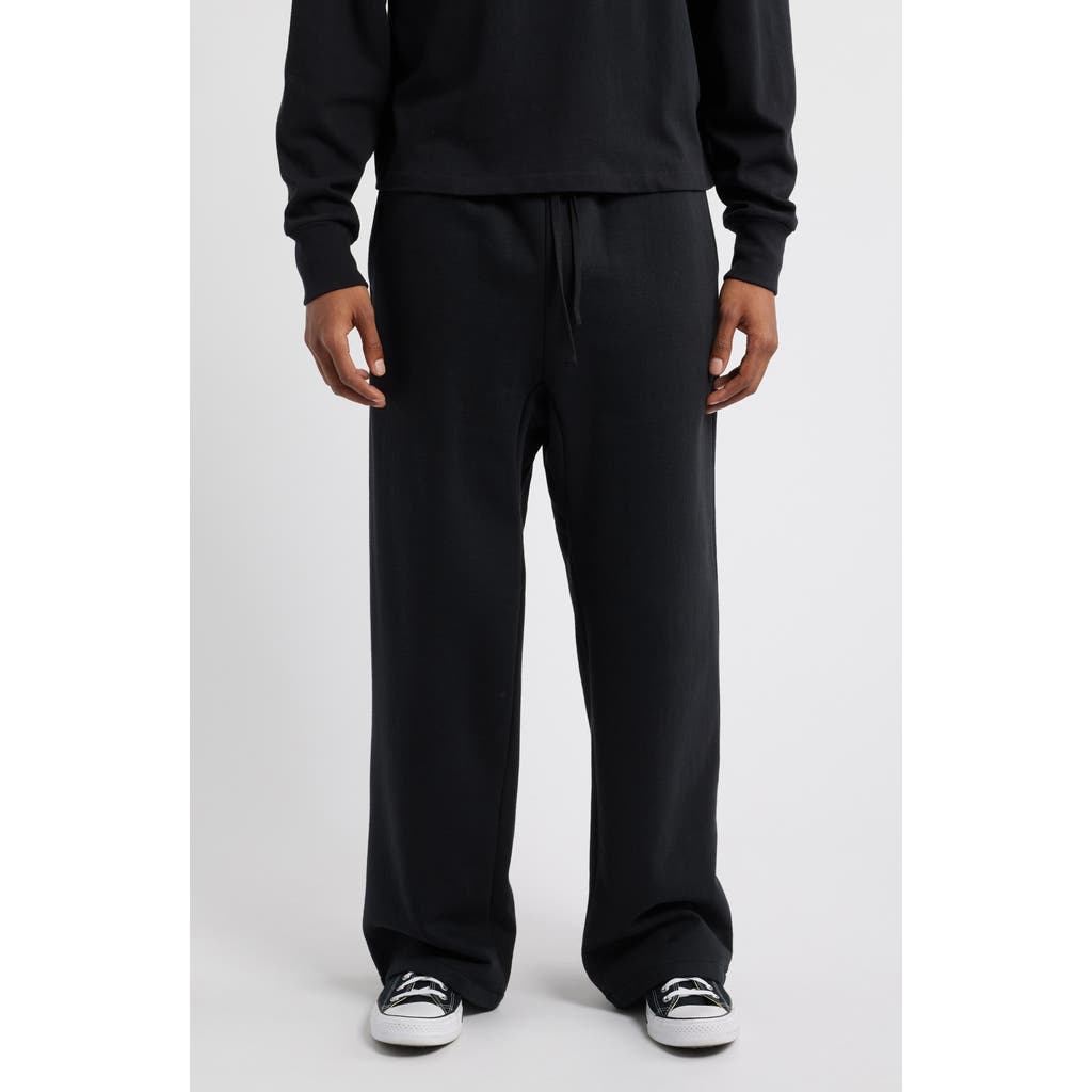Elwood Heavyweight Fleece Sweatpants In Coal