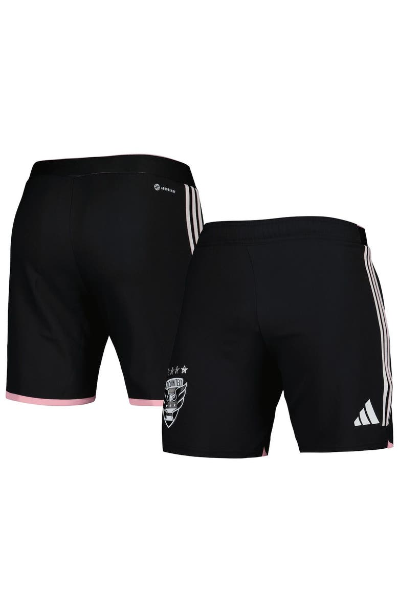 adidas Men's adidas Black D.C. United 2023 Away AEROREADY Authentic Shorts, Main, color, Black