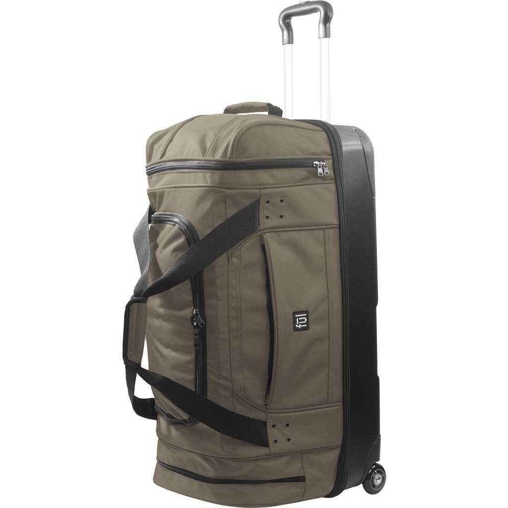 Ful Workhorse 30" Split Level Rolling Duffle Bag In Brown