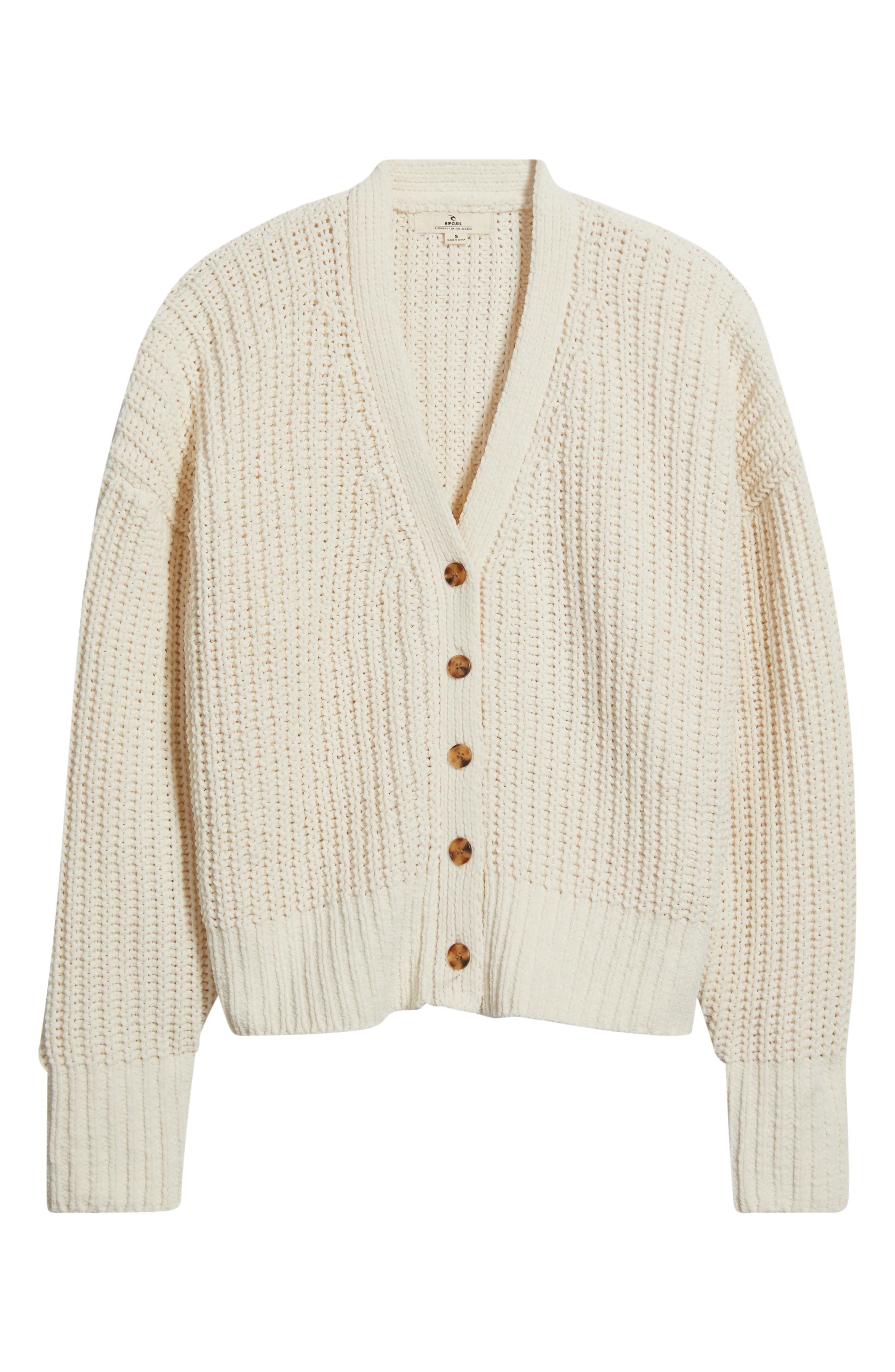 Rip Curl Neon Isles Cardigan In White