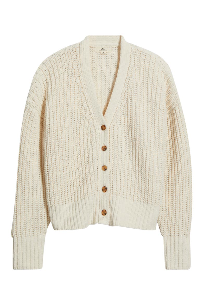 Neon Isles Cardigan, Alternate, color, OFF WHITE
