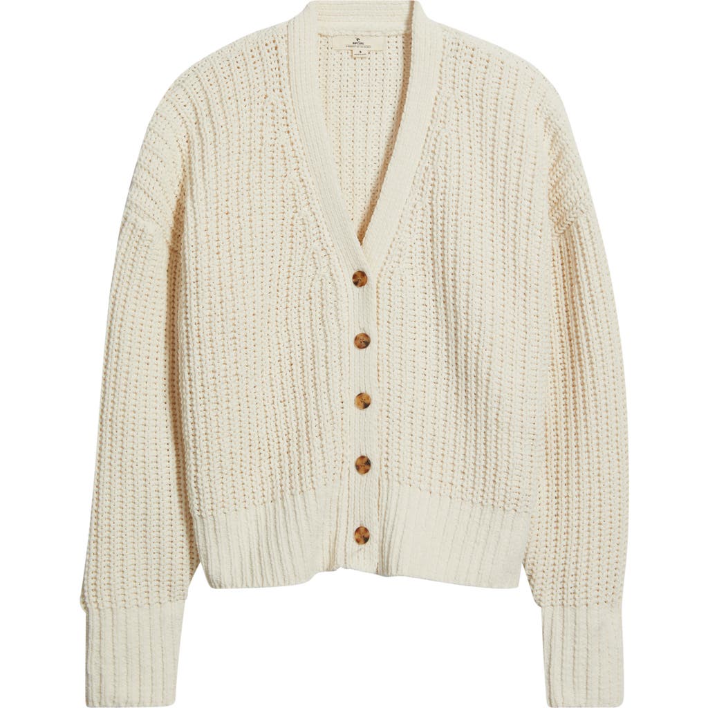 Rip Curl Neon Isles Cardigan In White