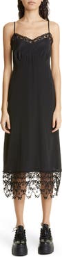 Simone Rocha Lace Trim Slipdress
