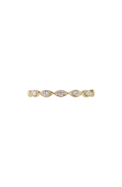 Sethi Couture Eleanor Diamond Eternity Band Ring in Yellow Gold/Diamond 