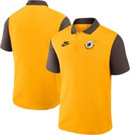 Nike Men's Nike Gold/Brown San Diego Padres Cooperstown Collection Color-Block Victory Performance Polo