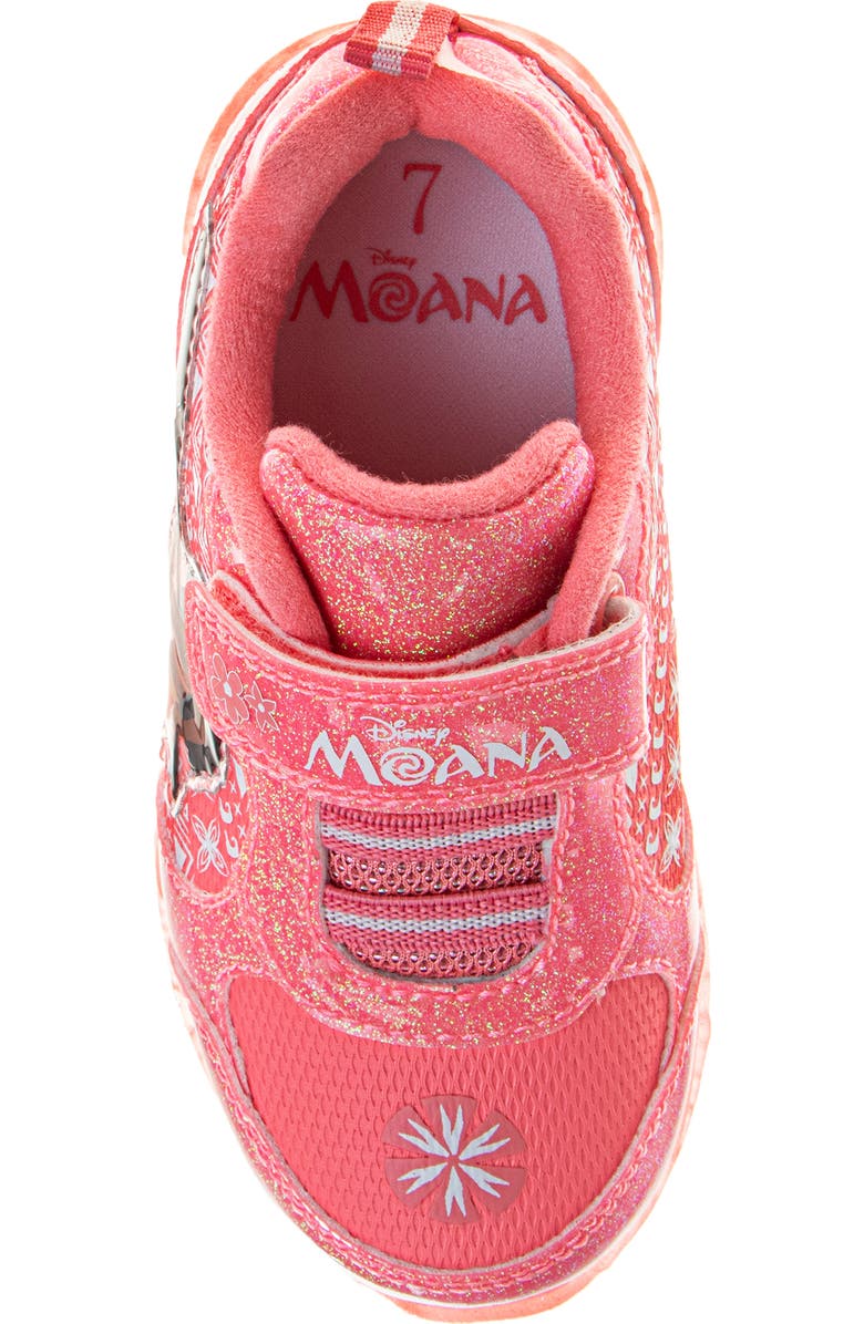 JOSMO Kids' Disney Moana Sneaker, Alternate, color, Coral