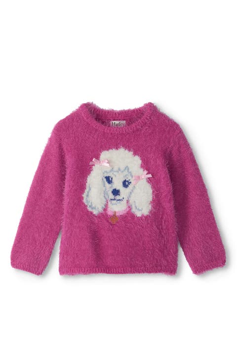 Kids' Posh Poodle Furry Sweater
