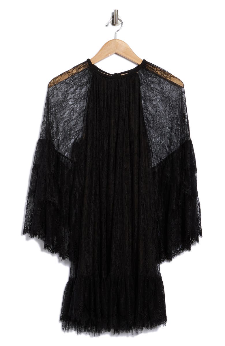 Delia Ruffle Long Sleeve Dress
