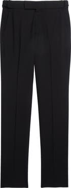TOM FORD Atticus Wool Plain Weave Trousers