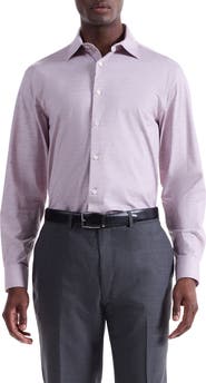 Bugatchi James OoohCotton® Space Dye Button-Up Shirt