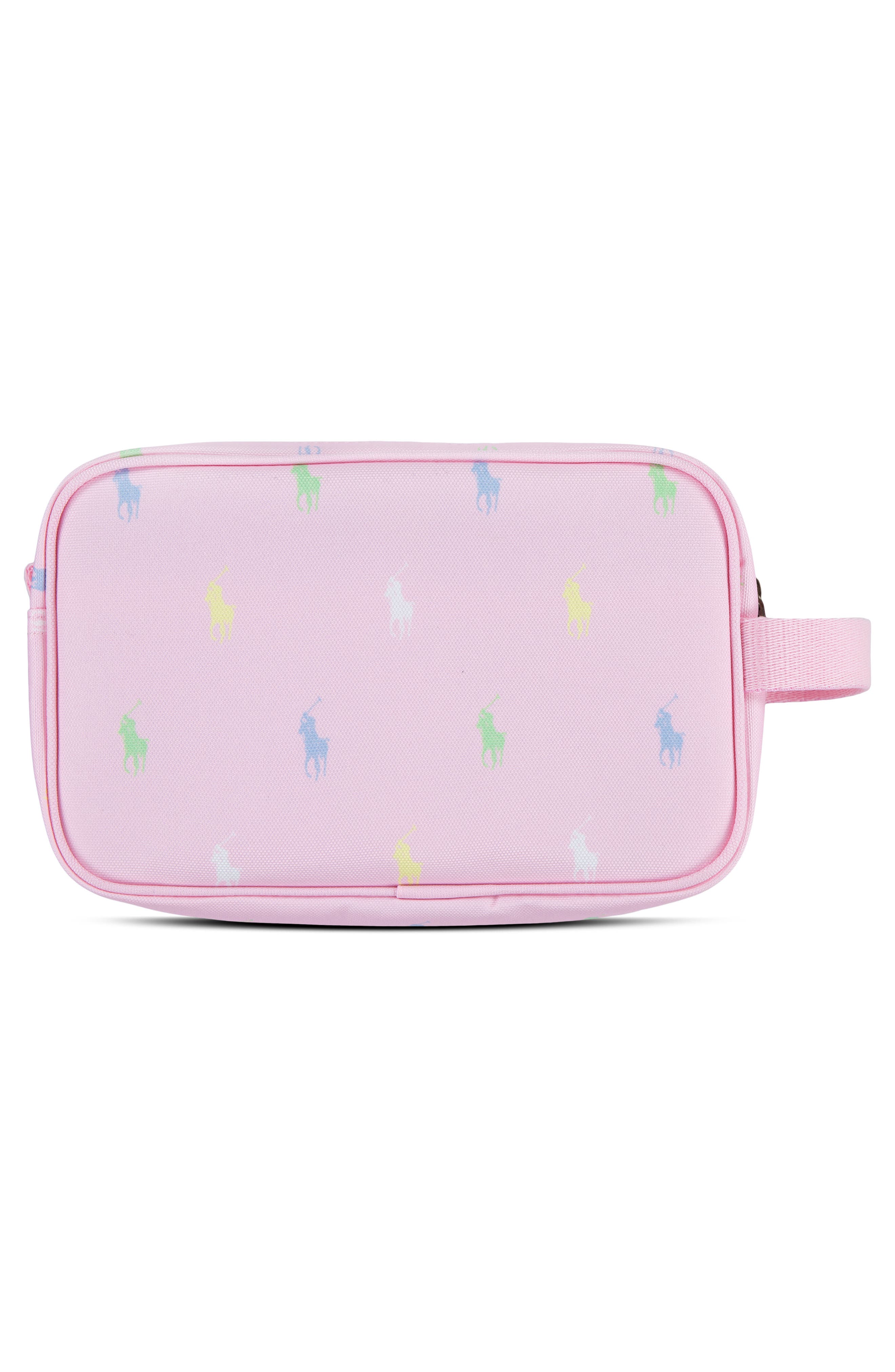 Ralph Lauren Kids' Dopp Kit, Alternate, color, Carmel Pink