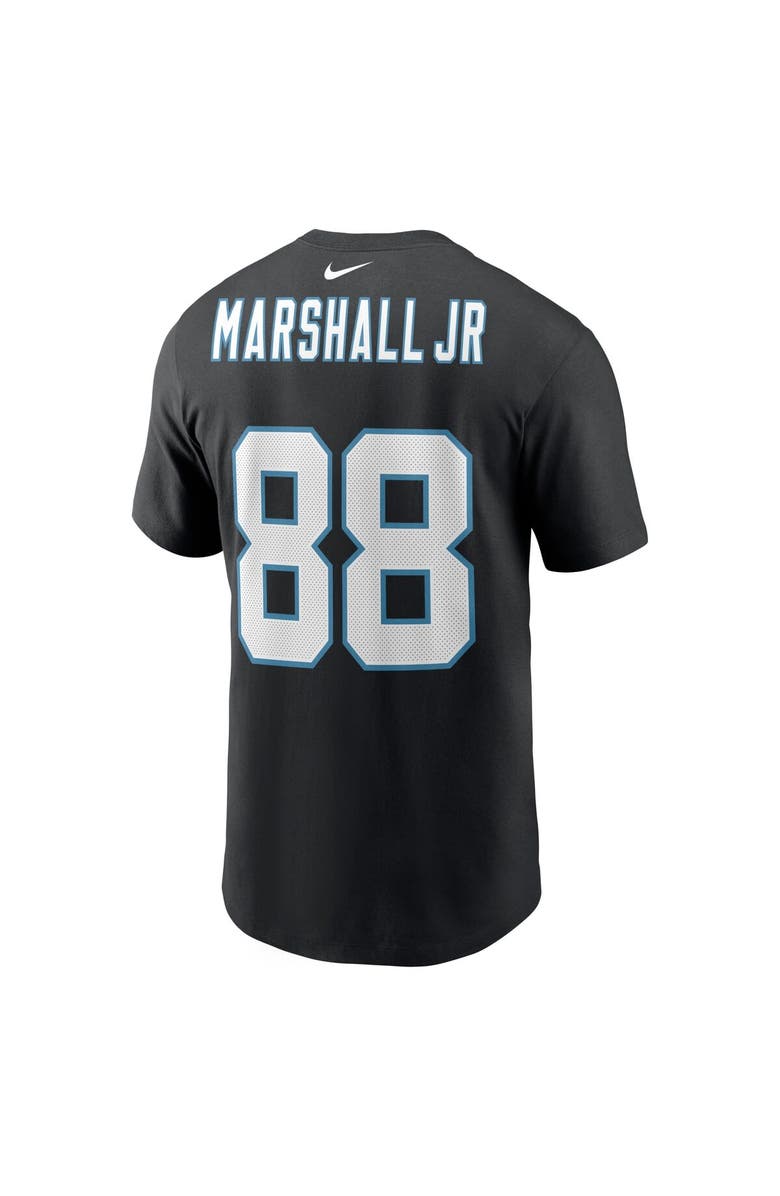 Nike Men's Nike Terrace Marshall Jr. Black Carolina Panthers 2021 NFL Draft Pick Player Name & Number T-Shirt, Alternate, color, 