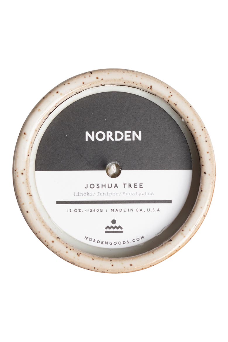 Joshua Tree Ceramic Candle, Alternate, color, RAW SPECKLE