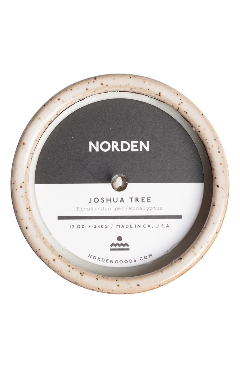 NORDEN Joshua Tree Ceramic Candle, Alternate, color,