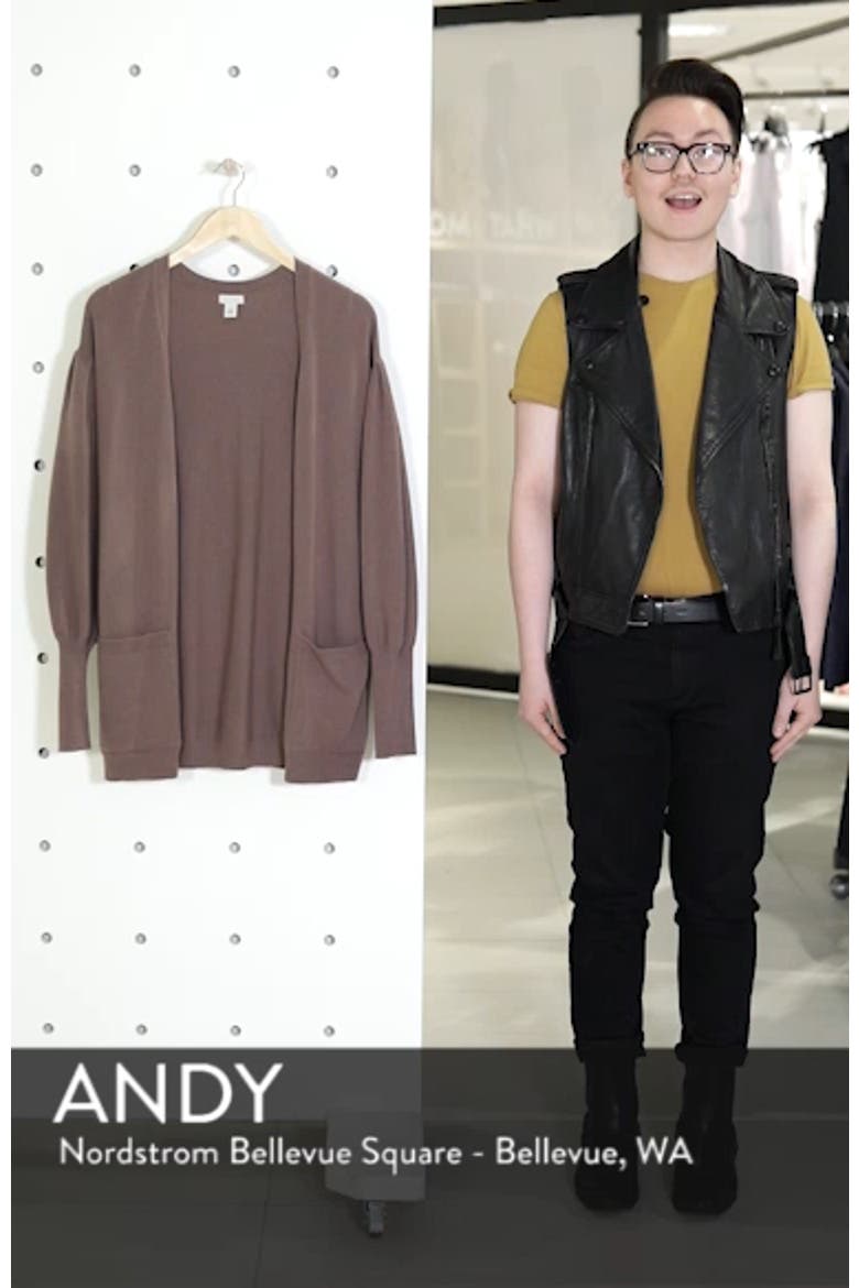Balloon Sleeve Cardigan video
