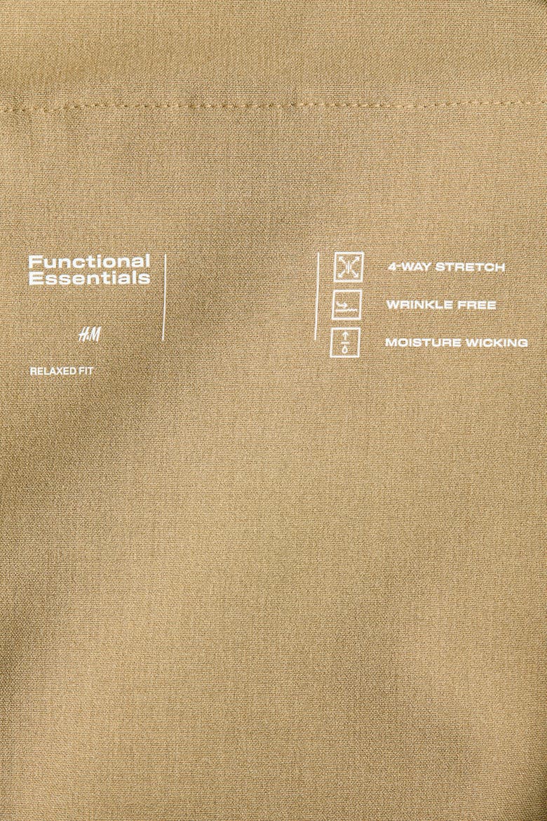 Four-way Stretch Wide Pull-on Trousers, Alternate, color, Beige