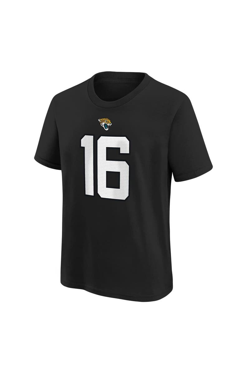 Nike Youth Nike Trevor Lawrence Black Jacksonville Jaguars Player Name & Number T-Shirt, Alternate, color, Black