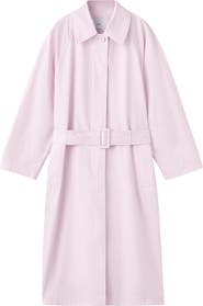 MANGO Long Trench Coat With Belt