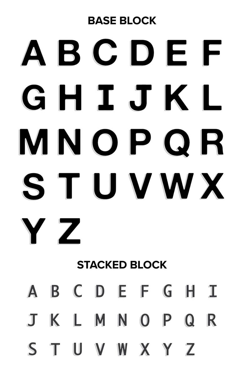 BaubleBar Custom Double Initial Pavé Necklace, Alternate, color, Clear/Gold