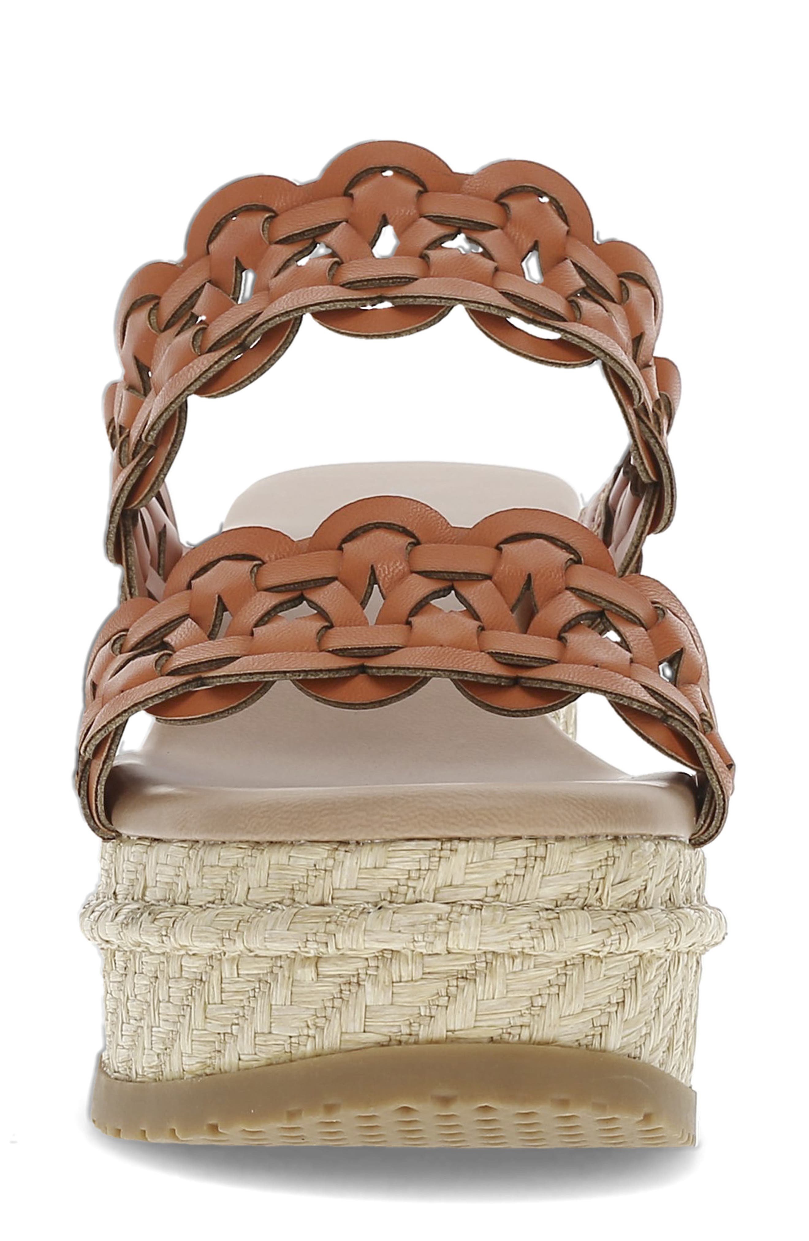 BARETRAPS Skylar Wedge Sandal, Alternate, color, Orange Aid