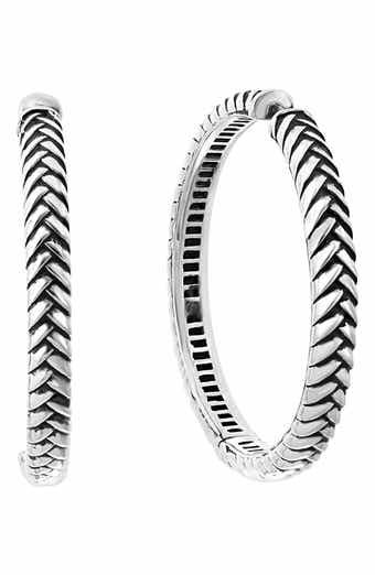 EFFY Braid Hoop Earrings