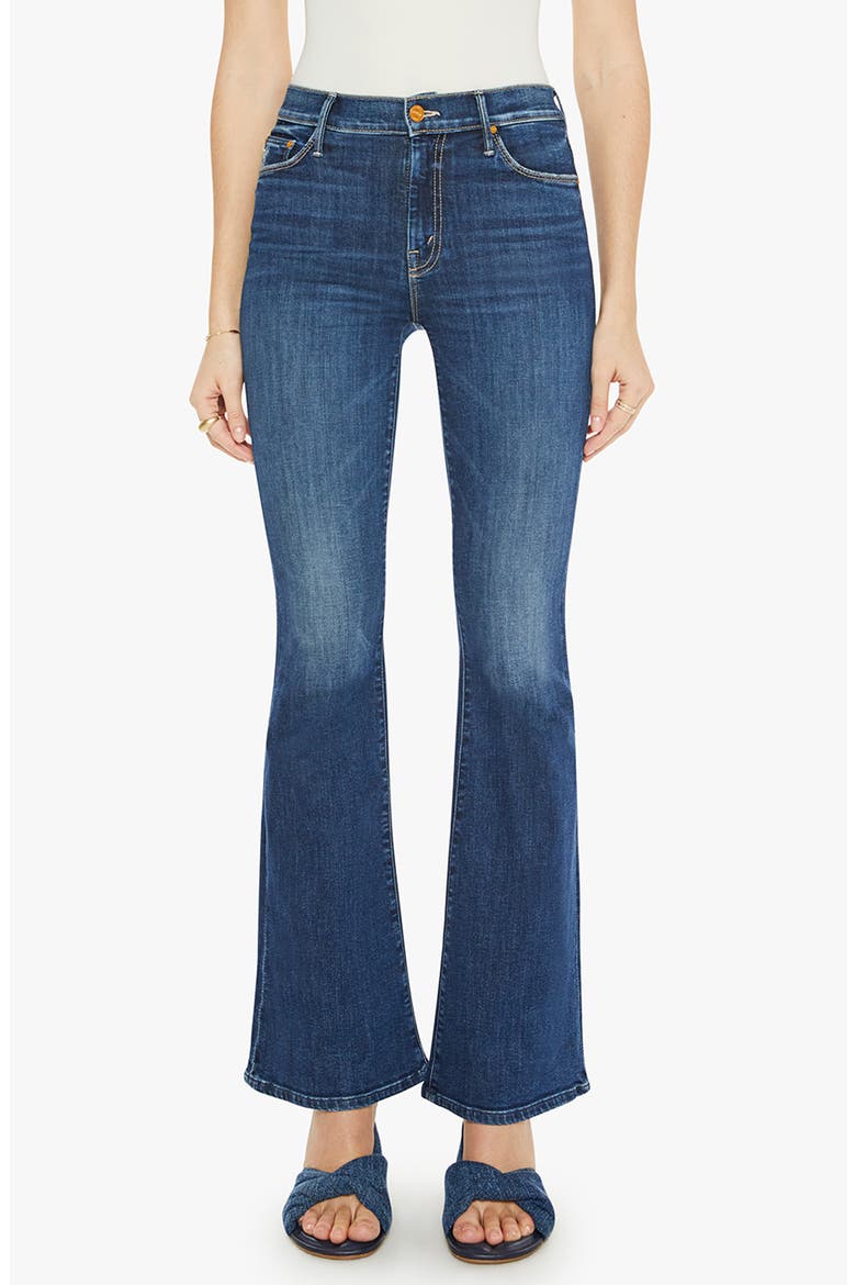 The Weekend Flare Jeans, Main, color, TEAMING UP