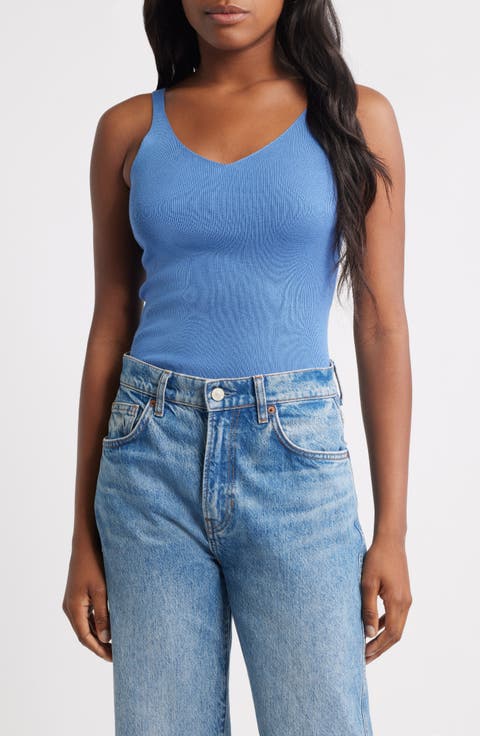 Gymnastic Rib Knit Tank (Regular & Plus)