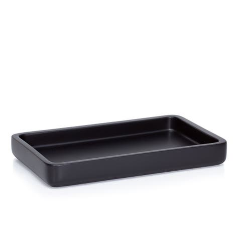 Domus Black Matte Tray